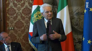 Mattarella incontra una Delegazione della Lega Italiana per la lotta contro i tumori