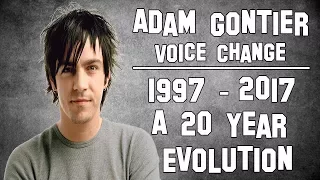 Adam Gontier - Voice Change 1997 To 2017 A 20 Year Evolution