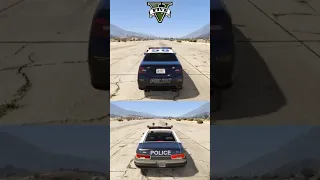 GTA 5 Vs GTA 3 : Police Car