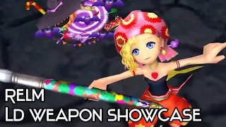 【DFFOO】Relm LD Weapon Showcase
