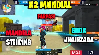 X2 MUNDIAL - MANDELA - STEIK1NG VS  SHOX - JHAIRZINHO - FARPAS! CLIPS FF