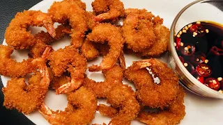 💯Crispy Golden Prawns Fry | Best Appetizer | Starter | For Guests | Parties