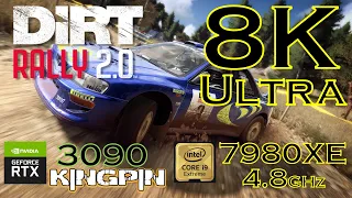 Dirt Rally 2.0 | 8K Ultra Settings | RTX 3090 K|NGP|N Edition | i9 7980XE