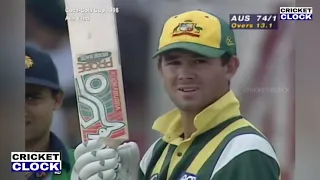 India Vs Australia 1998 || PONTING Messed with HARBHAJAN then Harbhajan gave epic Reply | Must watch