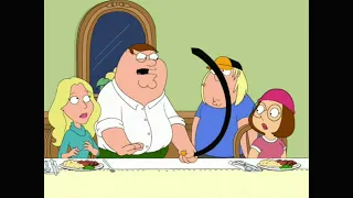 Utter Chaos at Dinner Time Ends in a Cavity Search (Family Guy)