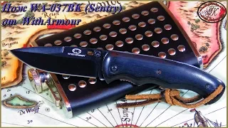 Knife WA-037BK (Sentry) from WITH ARMOR. Review and Test