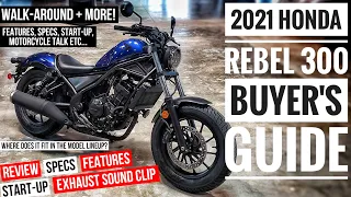 Honda Rebel 300 Review of Specs, Changes Explained, Features | CMX300 Cruiser Motorcycle Guide