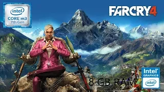 Far Cry 4 - Intel Core-m - Intel HD 615 - 8 GB Ram