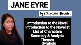 Jane Eyre by Charlotte Brontee Complete Explanation/Intro, Characters, Summary etc. #apeducation_hub