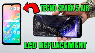 HOW TO CHANGE THE LCD OF TECNO SPARK 5 AIR | TECNO SPARK 5 AIR LCD REPLACEMENT