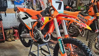 2024.5 KTM 450 SX-F Factory Edition detailed walk around