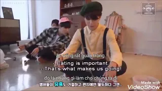 [ JIKOOK/KOOKMIN ] Jungkook đã chăm sóc về chuyện ăn uống của Jimin như thế nào? ( vietsub)