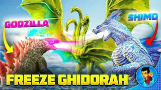 How Shimo Helped Godzilla to Freeze King Ghidorah || why & Who Freezes Ghidorah in ICE || SHIMO VS