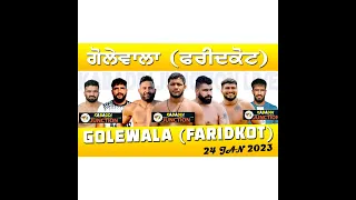 LIVE :- 1ST SEMI MATCH DIRBA VS SADHUWALA  Golewala (Faridkot) Kabaddi Cup