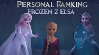 Personal Ranking Elsa~from the movie~FROZEN 2