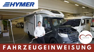 Fahrzeugeinweisung Hymer am BMC T 680| Duo Control, Alde Warmwasserheizung, Mercedes Chassis