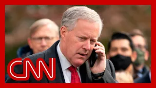 Mark Meadows' emails before insurrection revealed