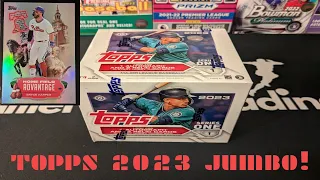 🧨🧨Topps 2023 Series 1 Jumbo! New Release Rip!  Case Hit! Watch As I Open Box One Of My Jumbo Case!🧨🧨