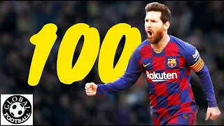 Lionel Andres Messi Scores his 100th Goal in European Competitions -FULL HD 1080P