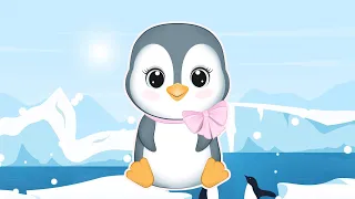 Ten little penguins | Kids Songs | Nursery Rhymes Songs For Kids | Car cartoons | Tiny Kids
