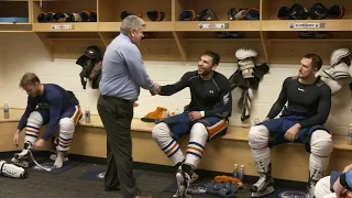 GAME 6 | Oilers Locker Room