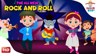 Hey Baby Let's Rock and Roll | Kids Fun & Action song | Kids Love to Sing and Dance | Rock n' Roll