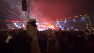 Calvin Harris - creamfields 2022 - Giant crowd view