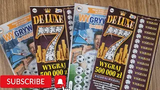 #zdrapki #lotto #351❗️💸👏DELUXE 7➡️WYGRYWAMY👏 💸❗