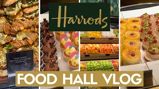 HARRODS LONDON LUXURY FOOD HALL | UK Luxury Grocery Shopping | Harrods Rewards Card | JOS ATKIN