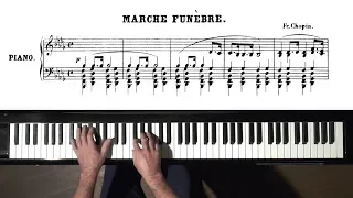 Chopin "Funeral March" (Sonata No.2) P. Barton FEURICH piano