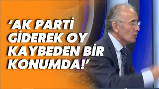 Eski Devlet Bakanı Ahat Andican: AK Parti giderek oy kaybeden bir konumda!
