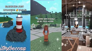 Bloxburg TikToks i Watch When I’m bored | Tiktok Compilation | Part 1