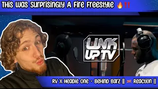 RV x Headie One - Behind Barz || Reaction || This Went Hard 💯🔥