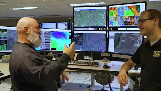 Finding tornado tracks from space: Largest Iowa Tornado outbreak on record