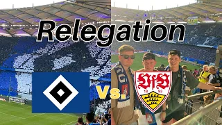 HSV vs Stuttgart ⚽️ | Relegation Rückspiel | Stadionvlog