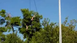 trapeze volant catch sit roll au club med gregolimano