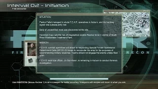 F.E.A.R. (extreme difficulty, no slowmo) Interval 02 - Initiation. First encounter