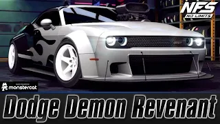 Need For Speed No Limits: Dodge Demon Revenant | Customization & MAXXED OUT