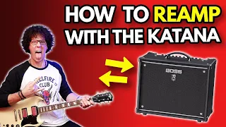 How to Reamp your Guitar with the Boss Katana