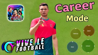 Vive Le Football Mobile ( 60Fps ) - V2.8.2 New Update - Player Career With Ronaldo - VLF23 Mobile
