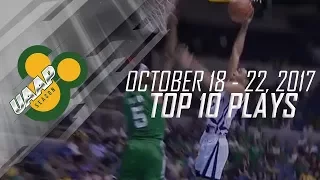 Top 10 Plays Week 7 | October 18 - 22 | UAAP 80 Men's Basketball