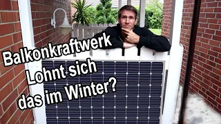 Balkonkraftwerk im Herbst & Winter ausschalten   Ja oder Nein?