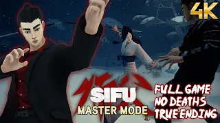 【4K】SIFU - Master Mode - Full Game / No Deaths / True Ending (NG / Chinese VA)