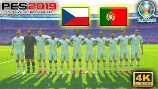 PES 2019 | Czech Republic vs Portugal | UEFA EURO 2020 | PC GamePlaySSS