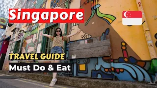 SINGAPORE TRAVEL GUIDE |  Things to DO - Vespa Tour, Gardens by The Bay, Chinatown