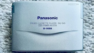 [RARE]PANASONIC SX5 Walkman Cassette Player, Awesome Silver ! Working : )