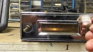 1961 Renault AM Radio Part 1