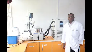 How to use rotary evaporator connected to chiller and vacuum pump