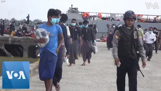 Myanmar Releases Rohingya Prisoners Back to Rakhine