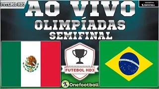 MÉXICO (1) 0X0 (4) BRASIL AO VIVO | OLIMPÍADAS DE TÓQUIO | FUTEBOL MASCULINO | SEMIFINAL | NARRAÇÃO